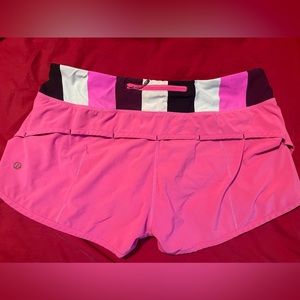 Lululemon speed shorts. Size 8.